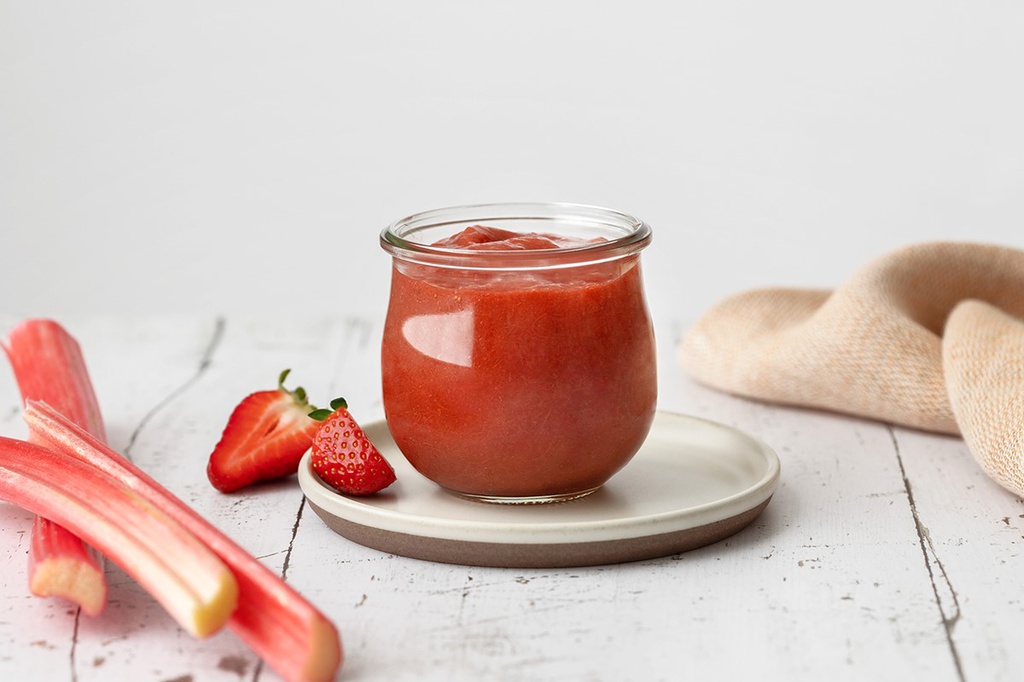 Aardbeien compote