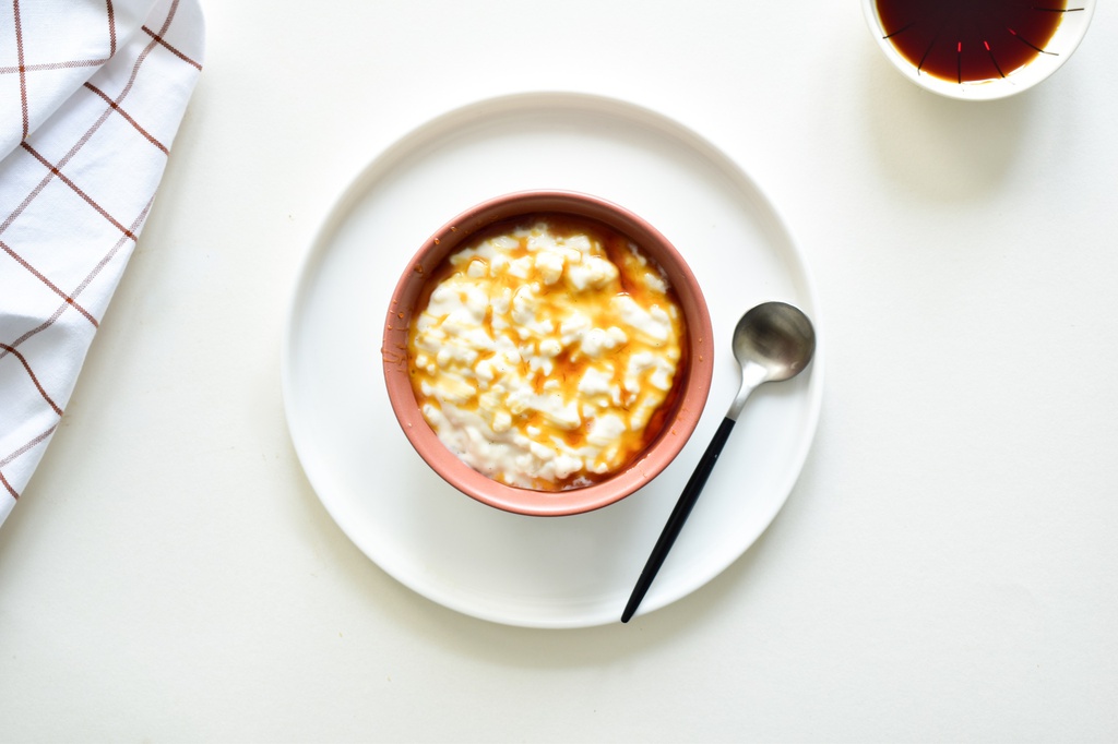 Riz au lait caramel